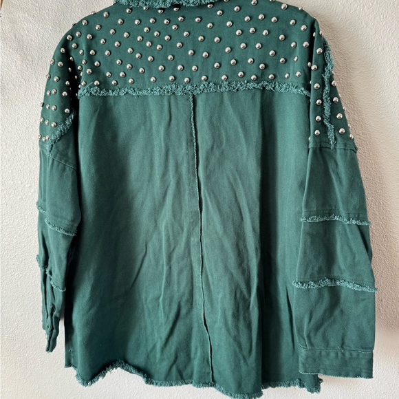 Fantastic Fawn Studded Raw Hem Jacket. - Picture 3 of 9